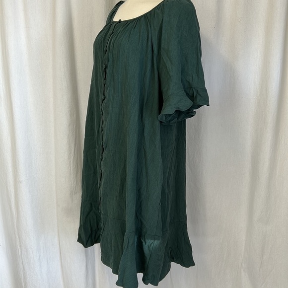 Madewell NH081 Priya Button down ruffled dress, XXL - Picture 4 of 4